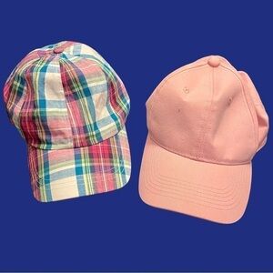 TWO women’s caps one size